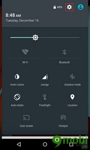Cách chuyển màn hình sang màu đen trắng trên Android 5.0