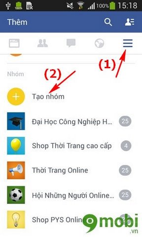 tạo nhóm facebook tao nhom facebook