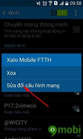 cach tang toc mang tren Android