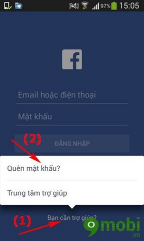 cách lấy lại mật khẩu facebook cach lay lai mat khau facebook