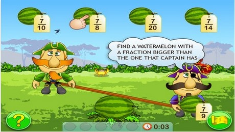 Fractions & Smart Pirates for iOS miễn phí