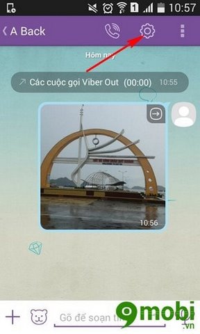 Đổi hình nền cuộc trò truyện trong Viber