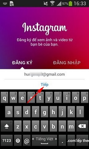 dang ky tai khoan Instagram