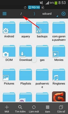Tắt âm thanh chụp ảnh trên Android bằng ES File Explorer