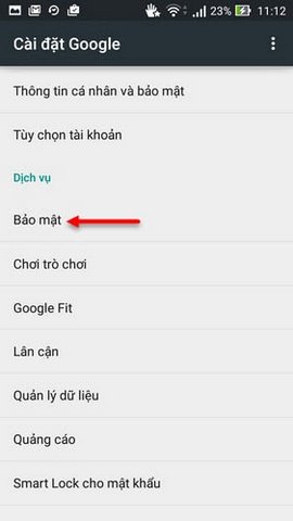 Bật Android Device Manager, kích hoạt Android Device Manager trên thiết bị Android