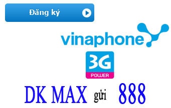 Đăng ký 3G Vina, cú pháp đăng ký 3G Vinaphone