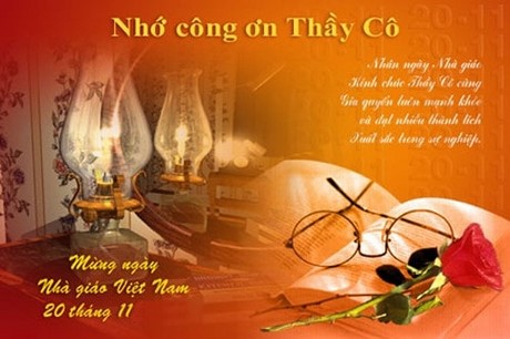 Tổng hợp 1000 mẫu thiệp chúc mừng Ngày Nhà giáo Việt Nam đẹp