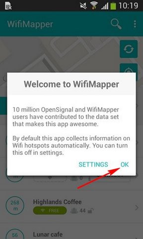 Tìm Wifi chùa trên Android bằng WifiMapper
