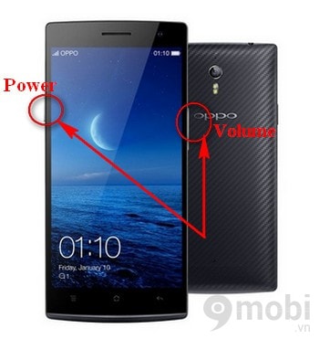 chup anh man hinh oppo find 7a