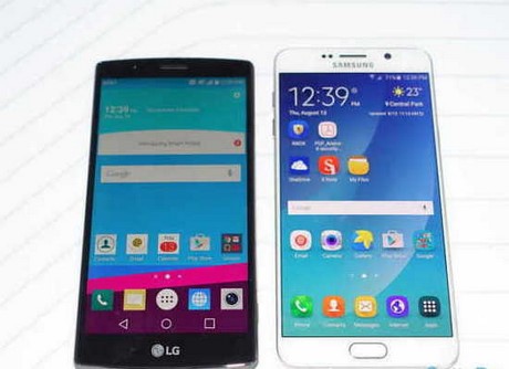 6 điểm khác biệt giữa Samsung Galaxy Note 5 và LG G4