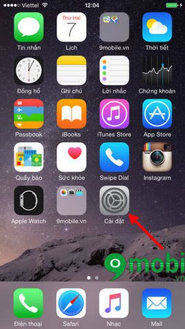 Bật - tắt tính năng gợi ý của Siri trên iOS 9
