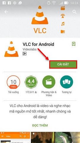 setup vlc cho android