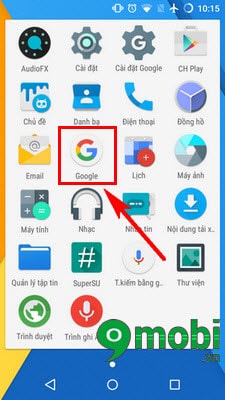 Thay đổi ngôn ngữ Google Now trên Android
