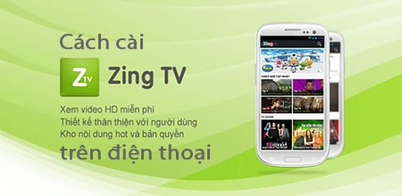 cach cai zing tv tren dien thoai