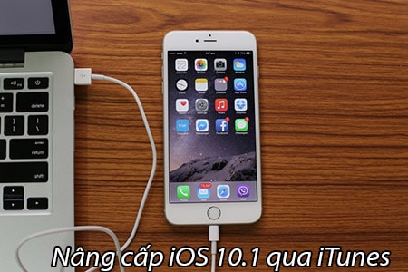 nang cap ios 10.1 qua iTunes