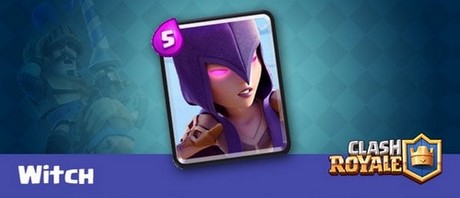 the bai witch trong clash royale