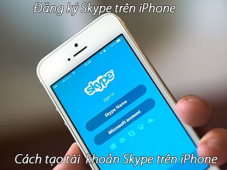 dang ky skype tren iphone