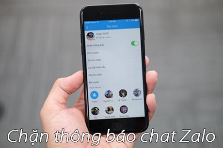 chan thong bao chat zalo