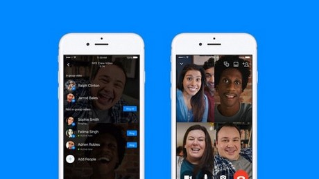 goi video nhom tren Facebook Messenger