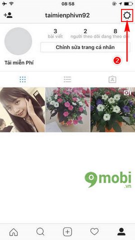 cach an binh luan khong phu hop Instagram