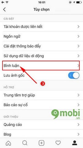 huong dan an binh luan khong phu hop tren instagram