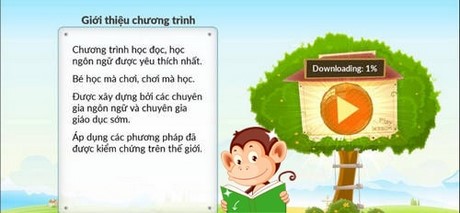cach download noi dung bai hoc monkey junior