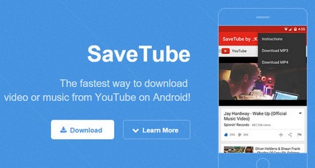 Tải video Youtube, chuyển đổi mp3 trên Android bằng SaveTube