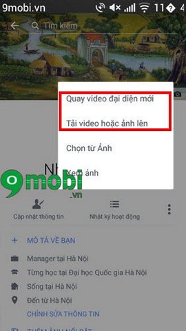 lam video dai dien facebook