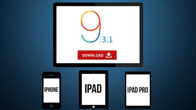 Download iOS 9.3.1, link tải iOS 9.3.1 tốc độ cao từ Apple