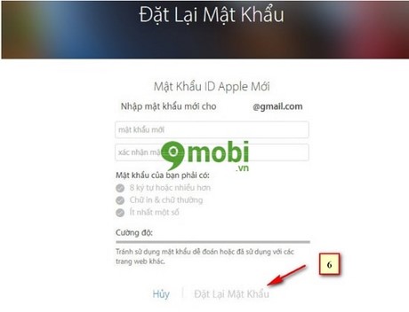 huong dan lay lai mat khau icloud tren may tinh