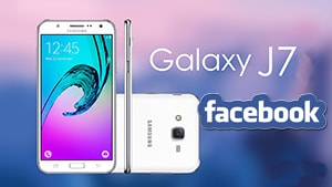 Cách vào Facebook trên Samsung Galaxy j7, J5
