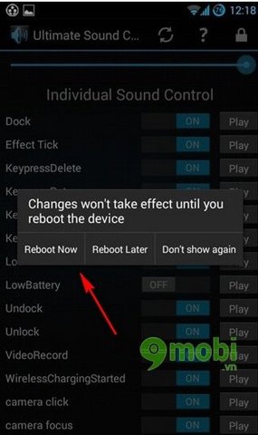 Tắt âm thanh trên Android bằng Ultimate Sound Control