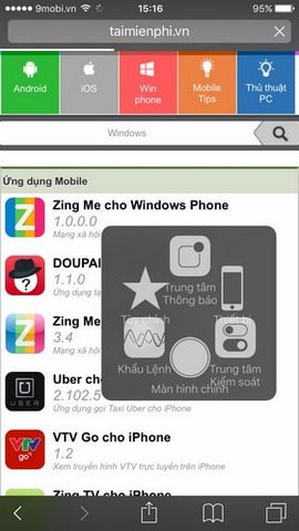 co nen bat phim home ao iphone