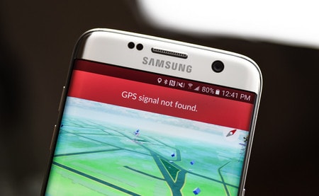 sua loi GPS signal not found tren android