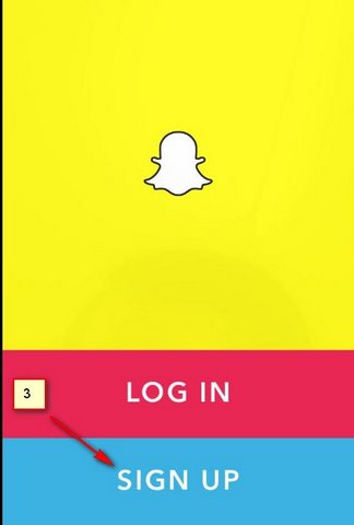 tao tai khoan snapchat tren iphone