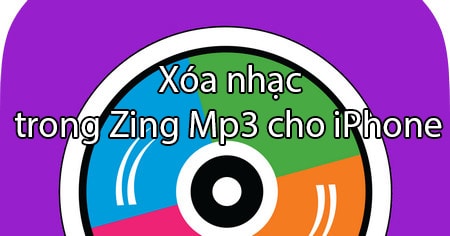 Xoa nhac trong Zing Mp3 cho iPhone