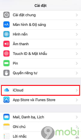 Sao lưu iCloud, phục hồi dữ liệu icloud trên iPhone, iPad