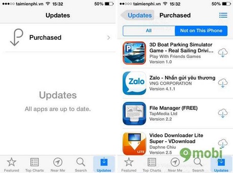 احذف محفوظات تطبيقات الجلد من متجر التطبيقات iOS