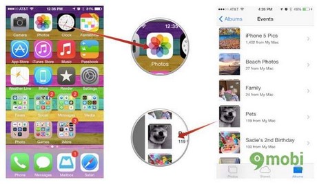 cach tao mot slideshow anh tren iphone-ipad