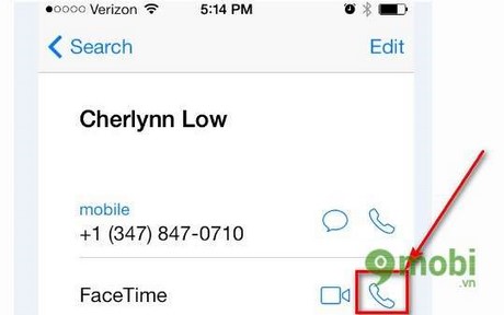 iOS 7 - Sử dụng FaceTime để gọi điện theo nhóm trên iPhone 5, 4s, 4