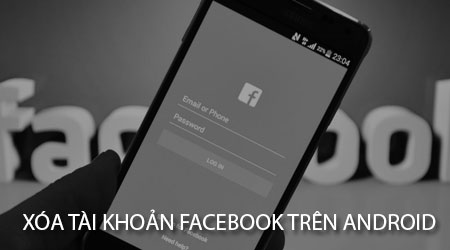 xoa tai khoan Facebook tren Android
