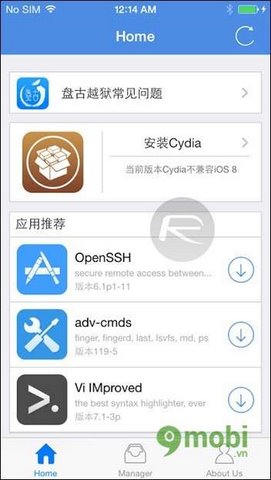 Cài Đặt Cydia Trên Iphone 6 Plus, 6, Ip 5S, 5, 4S, 4 Sau Khi Jailbreak