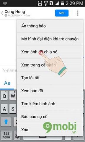 xem lai anh cu da chia se tren facebook