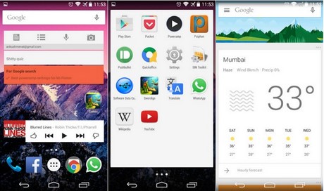 tai google now launcher android 5.0