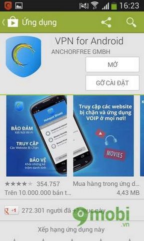 Sử Dụng Hotspot Shield Trên Android