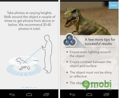 Cách chụp ảnh 3D trên Android