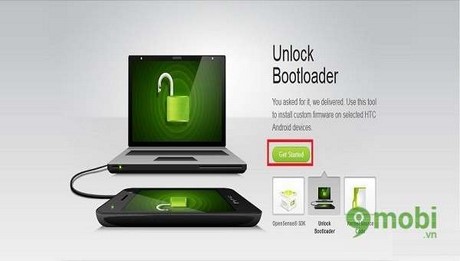 Unlock Bootloader cho cac dong may htc