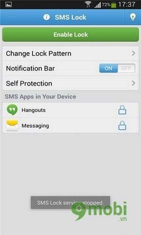 Cách bảo mật tin nhắn với SMS Lock