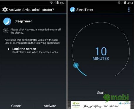 Tự động tắt nhạc khi ngủ quên trên Android với Sleep Timer