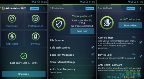 Top 5 ứng dụng diệt virus và bảo mật tốt nhất cho Android